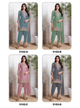 Heavy Fox with Embroidery work suit